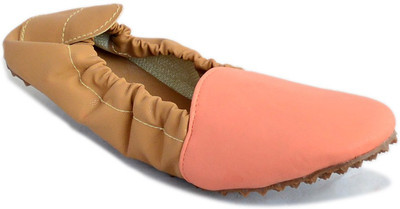 Myra Fold-Up Bellies For Women(Orange, Coral