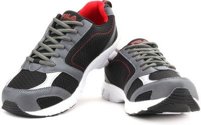 

Fila Falcon Running Shoes For Men(Multicolor, Blk;gry;rd