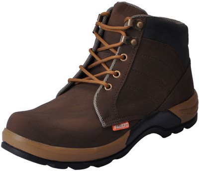 

FAUSTO Boots For Men(Brown