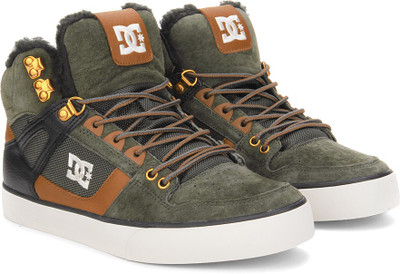 

DC HIGH WC M SHOE Sneakers For Men(Green, Military