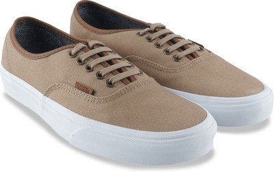 

Vans Authentic Sneaker For Men(Brown, (c&l) silver mink/true white
