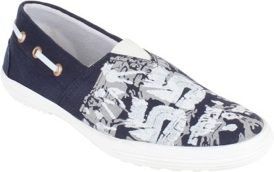 

Flute Canvas Shoes For Men(Blue