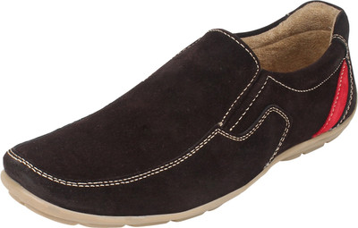 

Molessi Brown Suede Leather Casual Shoes For Men(Brown), 05;brown