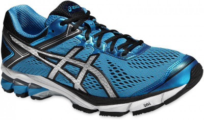 

Asics Gt-1000 4 Men Running Shoes For Men(Blue), Methyl blue::silver::black