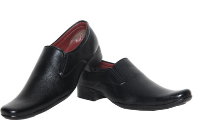 

Azzaro Black Cruise Slip On Shoes For Men(Black