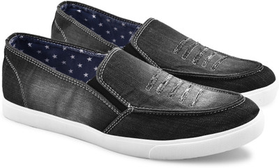 

Backmesh Stylish Trendy Loafers For Men(Black