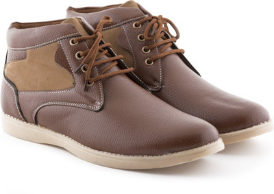 

Boysons ankle tan leather Corporate Casuals For Men(Tan