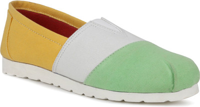 

Escaro Casuals For Men(White, Yellow