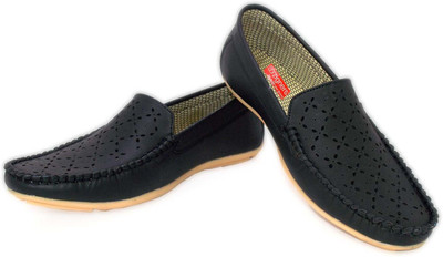 

D'zigners Loafers For Men(Black
