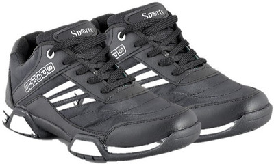 11% OFF on Foot n Style fs477 Sports Running Shoes For Men(Black)