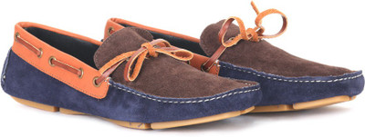 

Knotty Derby Riddle Loafer Loafers For Men(Blue, Blue+brown+tan