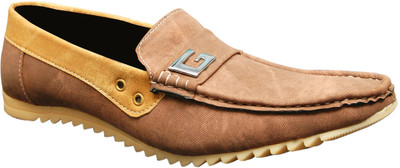 

Oora Brown Double Shade Loafers For Men(Brown)