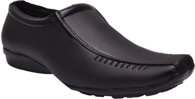 Prolific Shadow Loop Slip On Shoes For Men(Black , 10 UK/India)