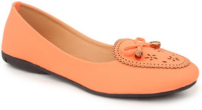

Sindhi Footwear Venetian Loafers For Women(Orange)