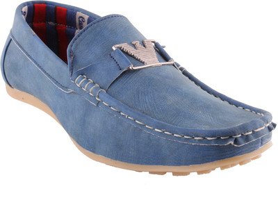 

Shoe Island V3157 Loafers For Men(Blue