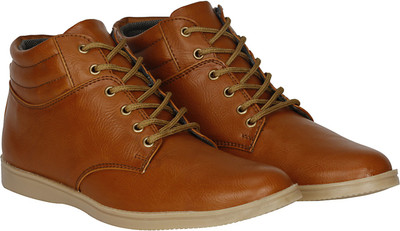 

Kraasa Unbeatable Boots For Men(Tan