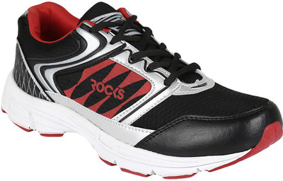 

WSL Rocks Elegant Running Shoes For Men(Black, Red
