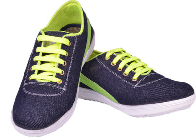 Luckyman Canavs Shoes Casual for men For Men(Green)