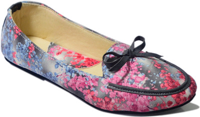 

Myra Floral Print Bellies For Women(Multicolor), Black