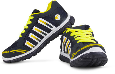 

Provogue Running Shoes For Men(Blue, Yellow, Navyyel