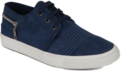 

Kielz Blue Men's Canvas Shoes For Men(Blue