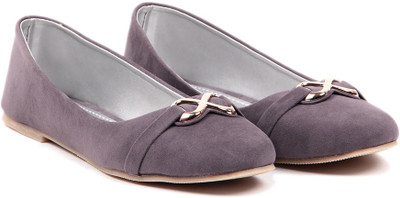 Sindhi Footwear Ballerinas Bellies For Women(Grey) Sindhi Footwear Ballerinas Bellies For Women(Grey)