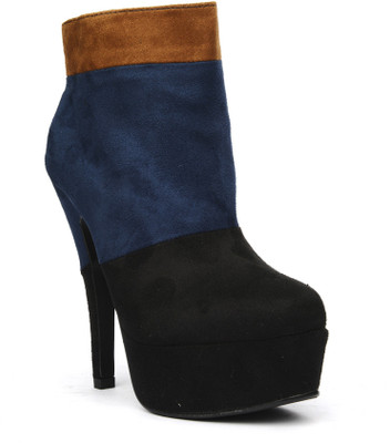 

Bruno Manetti Andreama Boots For Women(Multicolor, Black
