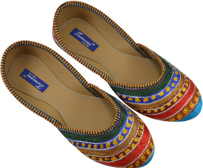 

Tamanna dotted handicraft Jutis For Women(Multicolor
