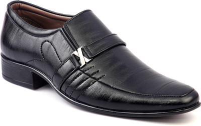 

Levanse High quality formal shoes Slip On For Men(Black, Matte black