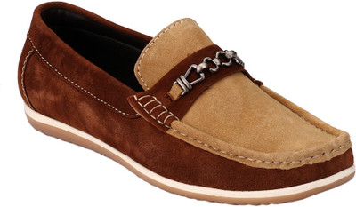 GAI Style Loafers For Men(Brown, Rust brown