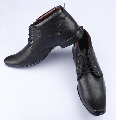 

John Hupper Party Wear For Men(Black)