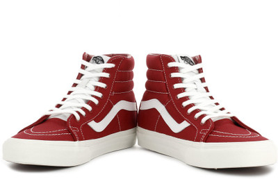 

Vans Sk8-Hi Reissue High Ankle Sneakers For Men(Red), (10 oz canvas) ver