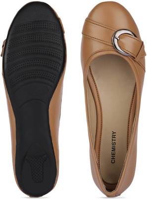 Chemistry Buckle Top Ballerinas