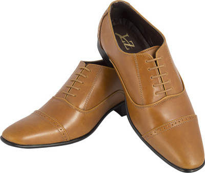 

Lzee Lace Up For Men(Tan