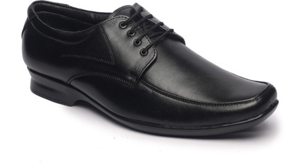 

Feather Leather Genuine Black Lace Up Shoes For Men(Black)