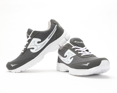 

Elligator Grey Running Shoes For Men(Grey, White