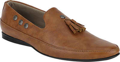 

Kraasa Comfort Loafers For Men(Tan
