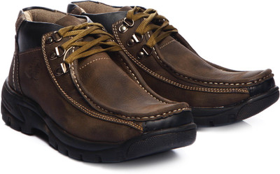 

Shoe Island 297 Casual Shoes For Men(Olive, Mhandi