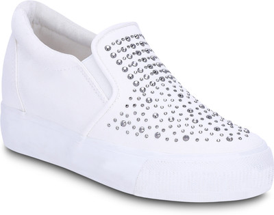 

Get Glamr Canvas Shoes For Women(White)