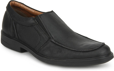 

Knotty Derby Black Amos Slip On Shoes For Men(Black