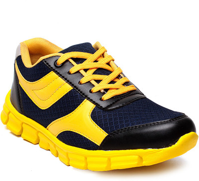 

Juan David Running Shoes For Men(Black), Yellow