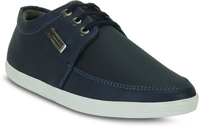 

Get Glamr Lace Up Canvas Shoes For Men(Blue