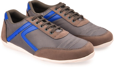 

Andrew Scott Men's Grey Synthetic Sneakers For Men(Grey