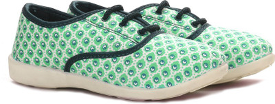 

People Casuals For Women(Green, Pink
