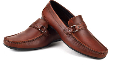 

Chamois Loafers For Men(Brown