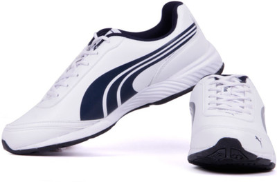 

Puma Roadstar XT II DP Running Shoes For Men(White, White-navy blue