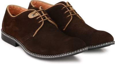 Fentacia Suede Semi-Formal Lace Up