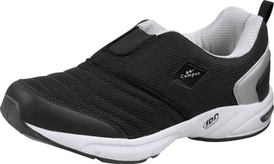

Campus Montaya Running Shoes For Men(Black, Silver), Black1