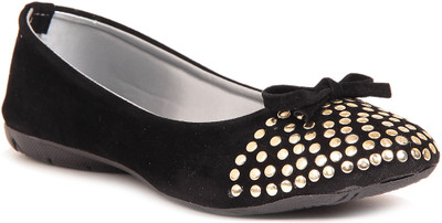 Sindhi Footwear Ballerina Bellies For Women(Black)