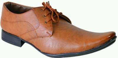 

Smoky TAN Party Shoe Derby For Men(Tan
